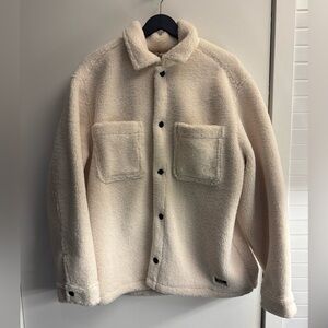 Zara fleece overshirt/sherpa jacket (current season)